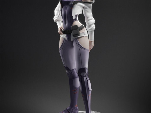 Lucy - Cyberpunk Edgerunners Modello di stampa 3D