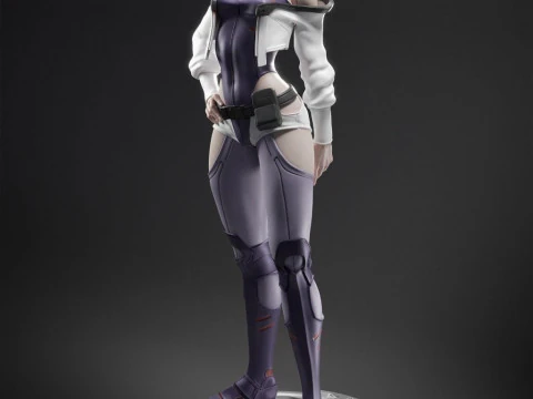 Lucy - Cyberpunk Edgerunners 3D Print Model