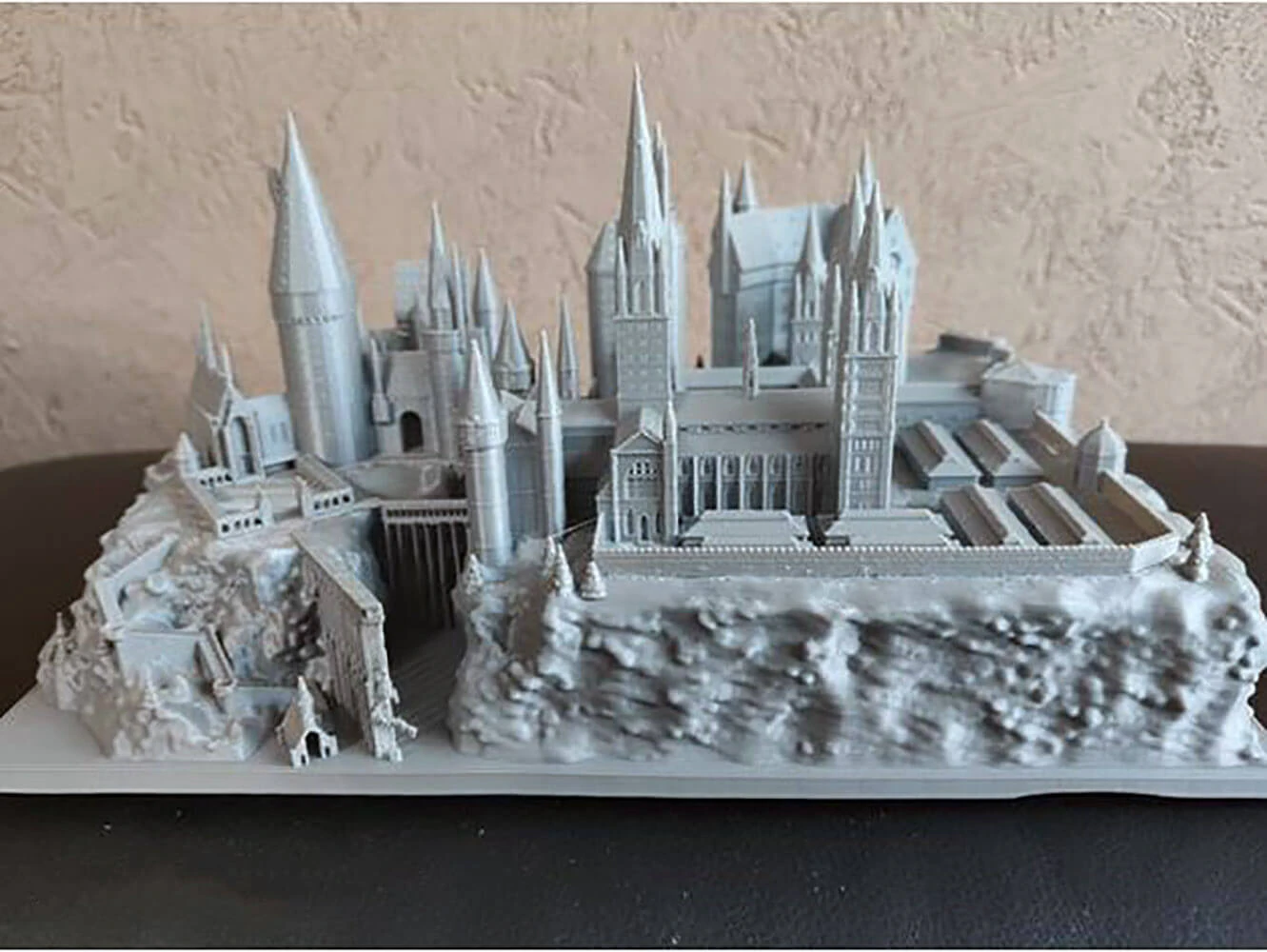 Harry Potter Hogwarts Poudlard 3D Print Model .c4d .max .obj .3ds .fbx .stl .blend 