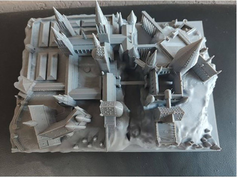 Harry Potter Hogwarts Poudlard Modelo de impresión 3D