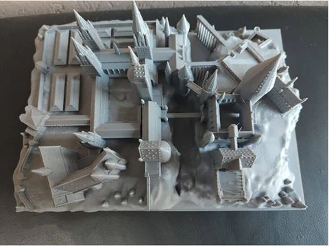 Harry Potter Hogwarts Poudlard 3D Print Model