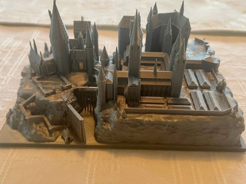 Harry Potter Hogwarts Poudlard Modelo de impresión 3D