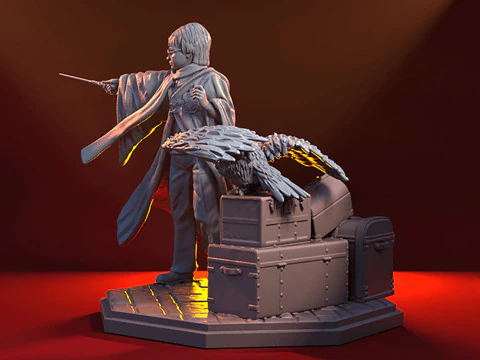 Harry Potter 3D Print Model