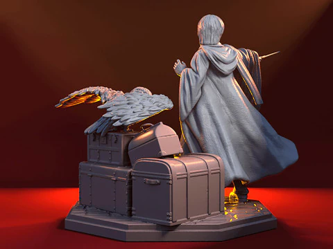Harry Potter 3D Print Model