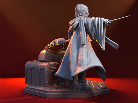 Harry Potter 3D Print Model