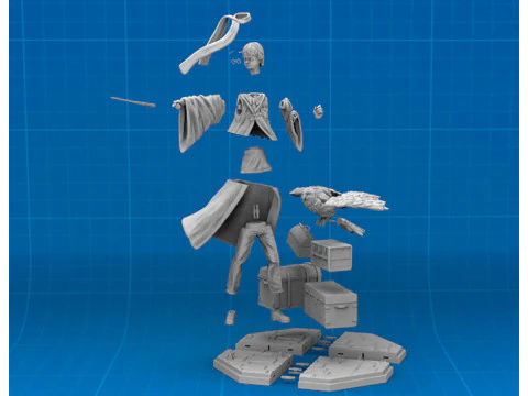 Harry Potter 3D Print Model