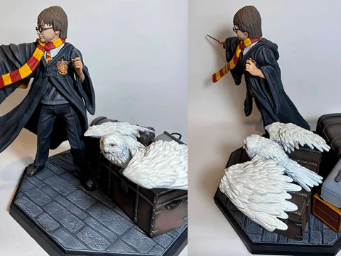 Harry Potter 3D Print Model