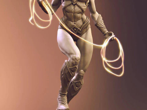 Wonder Woman 3D Print Model