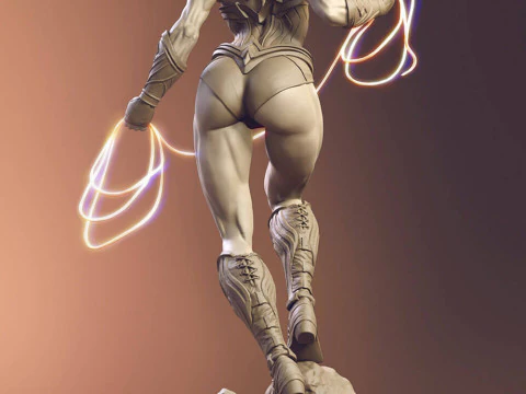 Wonder Woman 3D Print Model
