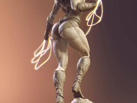Wonder Woman 3D Print Model