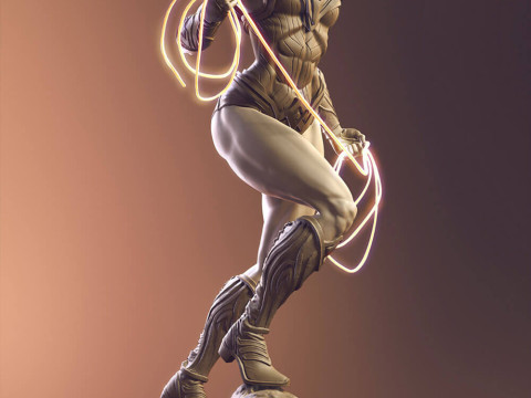 Wonder Woman Modello di stampa 3D