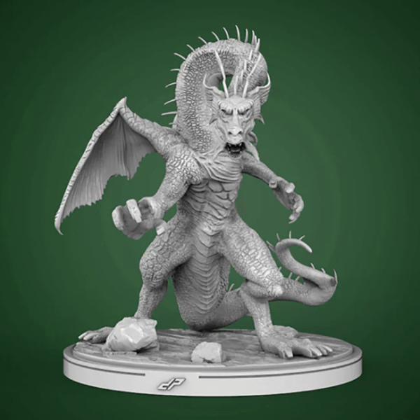 Fin Fang Foom Modelo de impresión 3D .c4d .max .obj .3ds .fbx .stl .blend 