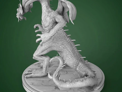 Fin Fang Foom 3D Print Model