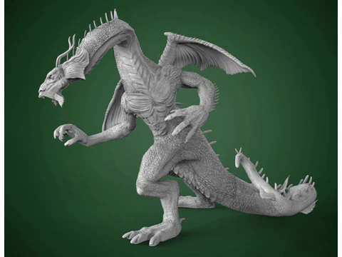 Fin Fang Foom 3D Print Model