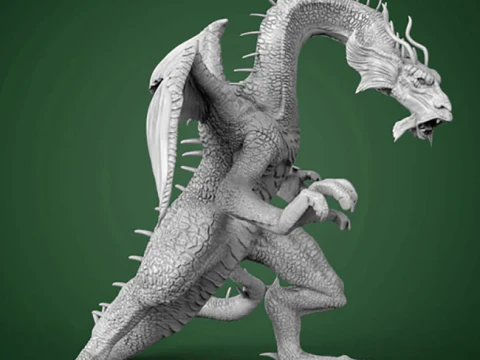 Fin Fang Foom 3D Print Model