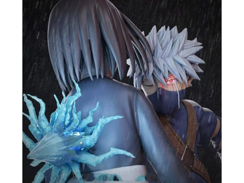 Kakashi Vs Rin - Naruto 3D Print Model
