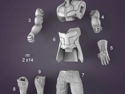 Thanos Modello di stampa 3D