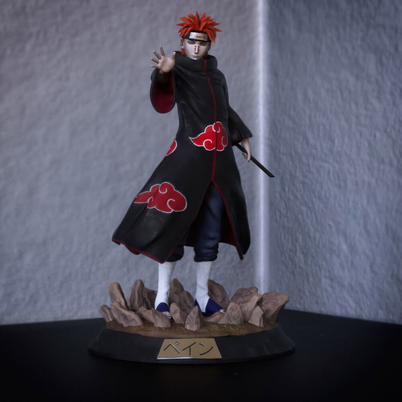 Naruto Pain Modelo de Impressão 3D .c4d .max .obj .3ds .fbx .stl .blend