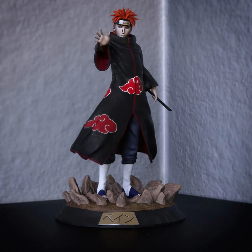 Naruto Pain 3D Print Model .c4d .max .obj .3ds .fbx .stl .blend 