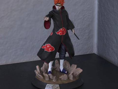 Naruto Pain 3D Print Model