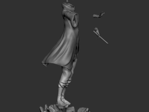 Naruto Pain 3D Print Model