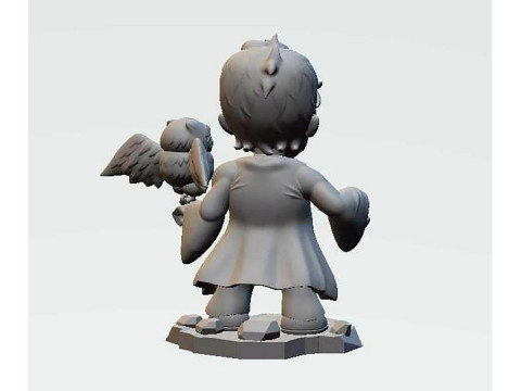 Harry Potter Chibi 3D Принт Модель