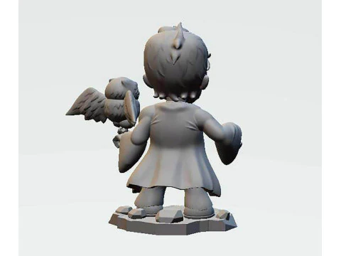 Harry Potter Chibi 3D Print Model
