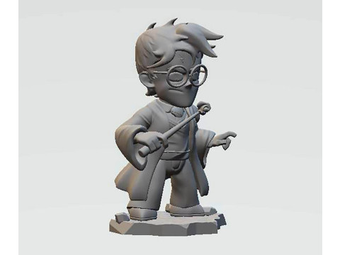 Harry Potter Chibi 3D Принт Модель