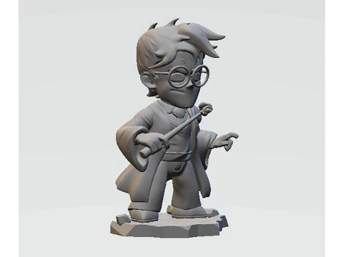 Harry Potter Chibi 3D Print Model