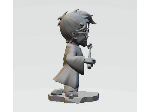 Harry Potter Chibi 3D Print Model