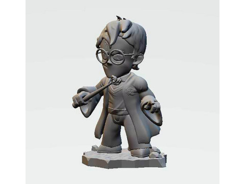 Harry Potter Chibi 3D Принт Модель