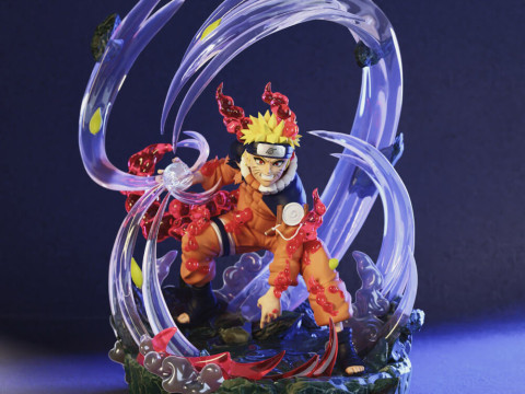 Naruto Kyuubi 3D Print Model