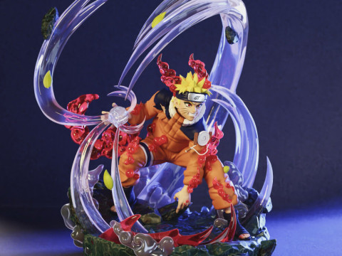 Naruto Kyuubi Modelo de Impressão 3D