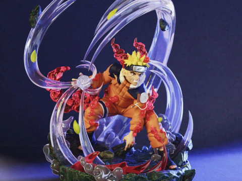 Naruto Kyuubi 3D Print Model
