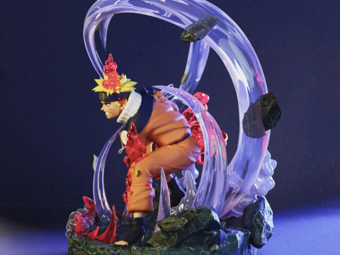 Naruto Kyuubi 3D Print Model