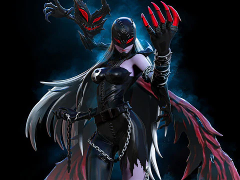 Lady Devimon z Digimona Model do druku 3D