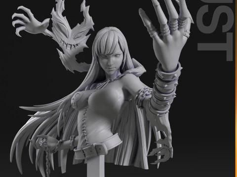 Lady Devimon From Digimon 3D Print Model