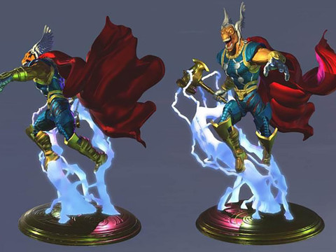 Beta Rae Thor 3D Print Model