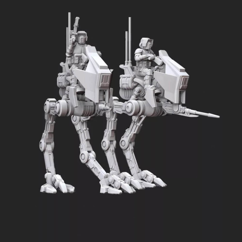 AT-RT - Star Wars 3D Druckmodell .c4d .max .obj .3ds .fbx .stl .blend