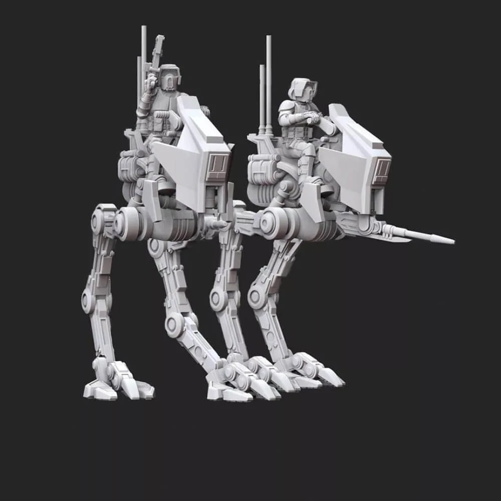 AT-RT-Star Wars 3D printmodel .c4d .max .obj .3ds .fbx .stl .blend 