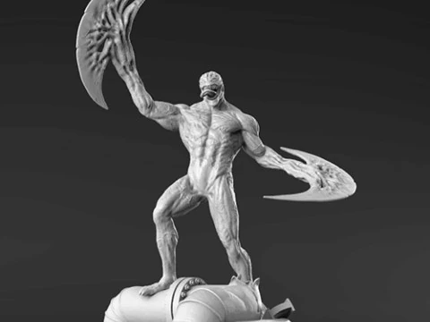 ライオットシンビオート 3Dプリントモデル