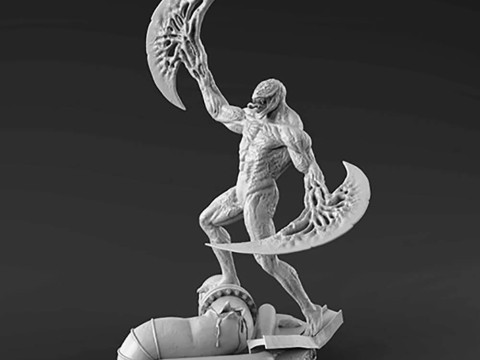 Riot Symbiote 3D Принт Модель