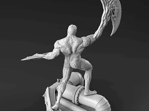 Riot Symbiote 3D Print Model
