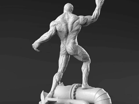 Riot Symbiote 3D Print Model