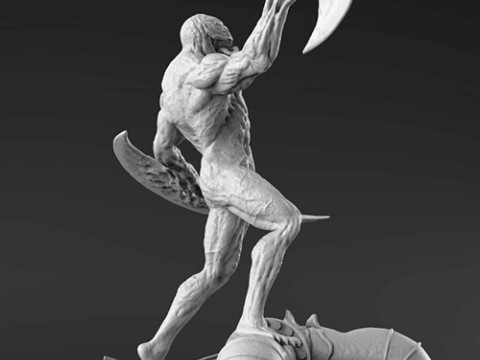 Riot Symbiote 3D Принт Модель
