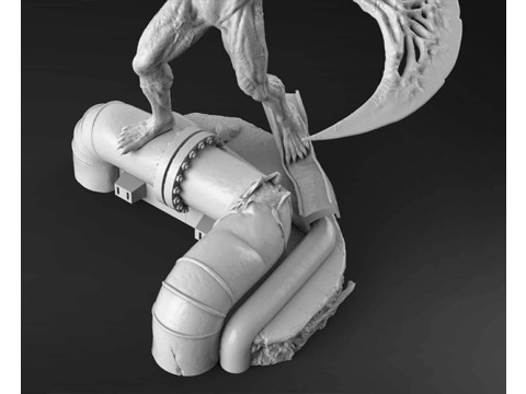 Riot Symbiote 3D Принт Модель