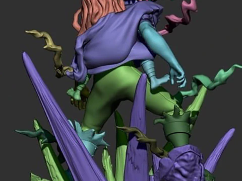 Deku and Eri 3D Print Model