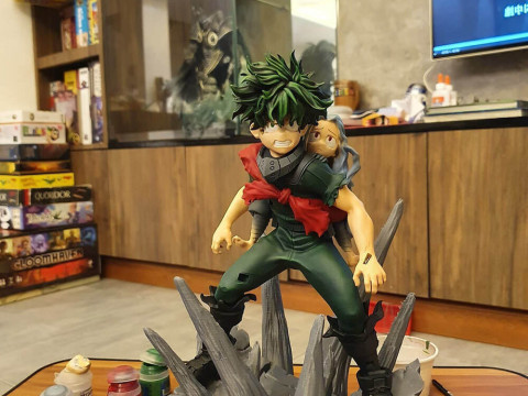 Deku and Eri Modelo de impresión 3D