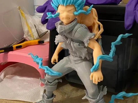 Deku and Eri 3D Print Model