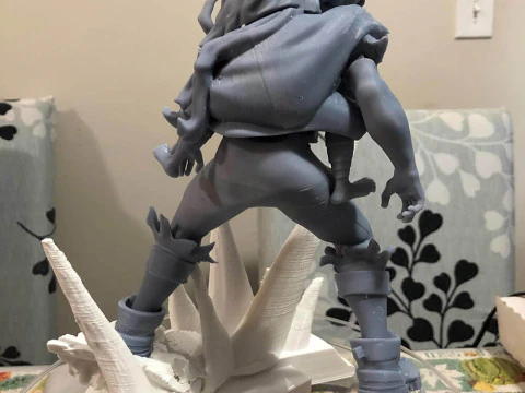Deku and Eri 3D Print Model